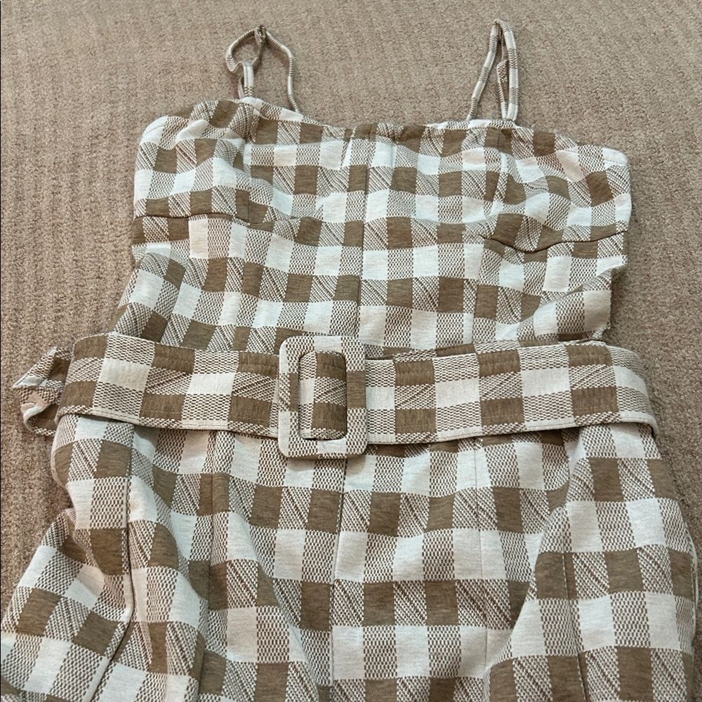 Anthropologie En Saidon Plaid Jumpsuit Size XS - Picture 12 of 14